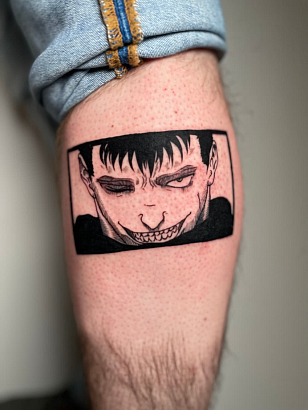 Аниме тату