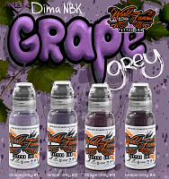World Famous Dima NBK Grape Grey Set 4