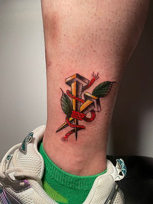 тату гвозди олсдкул