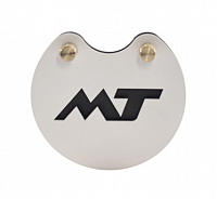 MT Footswitch round белый муар