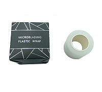 Microblanding plastic wrap